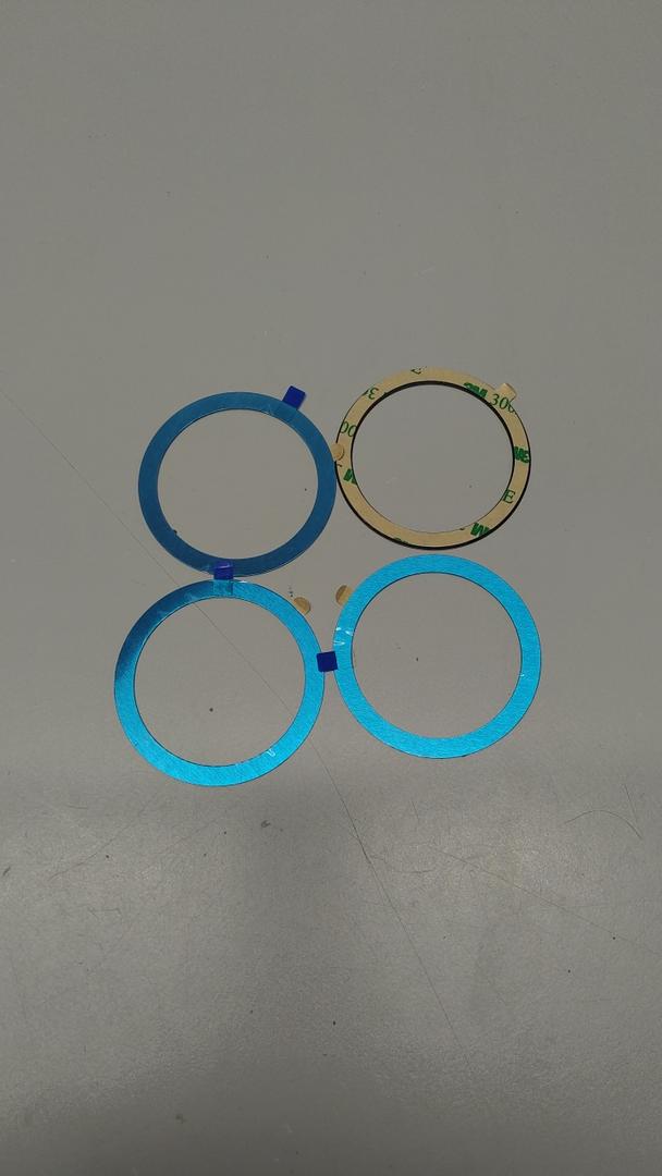 Metal Ring Sticker for Magnetic Charger Compatible with iPhone/Samsung/Android All Cellphones