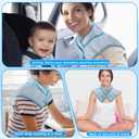 Large Gel Ice Pack & Microwavable Heating Pad for Neck Shoulder Upper Back Pain Relief - Reusable Weighted Cold Pack for Injuries - Hot & Cold Compress Therapy for Swelling, Bruises, Surgery (Nsf-gray)