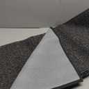 BEQHAUSE Dirt Trapper Door Mat 32" x 48", Non-Slip Washable Doormats Entrance Mat, Dirt Resistant and Absorbent Welcome Mat, Low Profile Floor Mats for Front Back Door and Entryway, Charcoal