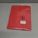 Valiamcep Women's Mini Dress V Neck Ruffle Long Sleeve Ribbed Slim Fitted Bodycon Pencil Dresses (Red, S)