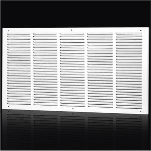 Return Air Grille for 30"Wx14"H inch Duct Opening,Air Return Vent Cover for Wall or Ceiling,AC Wall Vent Cover Grill HVAC Cold Air Intake Grille Without Filter Housing,Outer Dimension:31.75"WX15.75"H, For 30''W14''H-Duct Opening