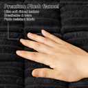 Smiry Couch Cover for Dogs, Non Slip Washable Sofa Protector for Pets, Soft Furniture Cover for Pet, Stylish Sofa Covers, Cozy Protect Against Fur, Dirt & Everyday Messes (Black, 27.6" x 70.9")