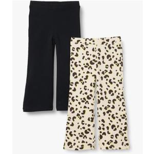 Essentials Girls Slim-Fit Knit Flare Legging, 8Y