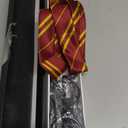 Halloween Wizard Costume Accessories Set, Wizard Wand and Tie and Glasses Magic Novelty