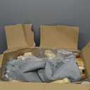 Baby Play Gym & Activity Mat, 5 Developmental Zones Tummy Time Mat with 4 Detachable Sensory Toys, Early Skills & Sensory Development Mat, Newborn Essentials Baby Shower Gift