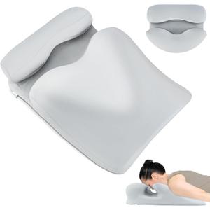 Comfitech Eye Face Down Massage Prone Pillow with Larger Airflow Gap for Sleeping, Bed Stomach Sleepers with Memory Foam and Removable Cover Comfitech Eye Face Down Massage Prone Pillow with Larger Airflow Gap for Sleeping, Bed Stomach Sleepers with Memory Foam and Removable Cover