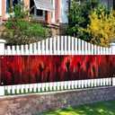 Halloween Banner Creepy Halloween Celebration 118x20 Inches Bloody Handprint Backdrop for Party Haunted House Thriller Event Outdoor Yard Porch Wall Decor Supplies