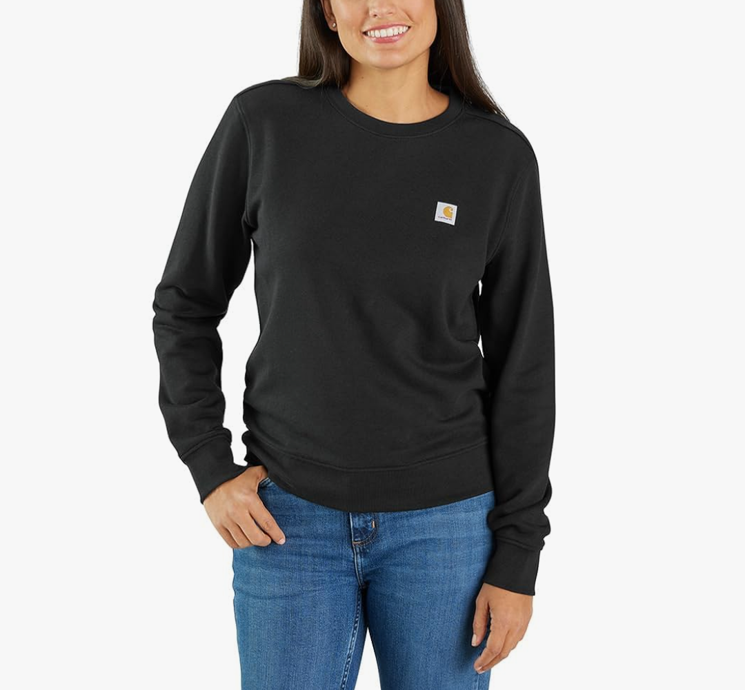 Carhartt Women's Tencel Fiber Series Relaxed Fit Sweatshirt S