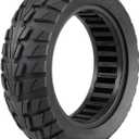 Solid Tire 10 Inch, 10x2.70-6.5 /10x2.75 solid tire 70/65-6.5 Scooter Tubeless Puncture-Proof Tire, Explosion-Proof Rubber Solid Tires, Shockproof Design, Super-Grip Wheels Replacement