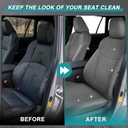 Rav4 Hybrid Seat Covers Fit for Toyota Hybrid RAV4 2019-2025 Front Seats, Heavy Duty Cationic Linen Seat Protector(Not Fit for SE$XSE Hybrid/Prime)