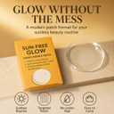 PurevLab Sun-Free Glow Patch for Women & Men, Round Micro-Tip Self Tanning Patches for Natural Bronzed Skin, Peel and Place Beauty Tabs for Daily Routine, No-Mess Travel-Friendly Tan Patch, 2 Boxes