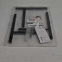 LOOBANI Dog Bowl Stand for Slow Feeders 11.75" W  Adjustable Width, 9.76" Height Single Elevated Dog Bowls Food Stand for Medium Dogs, Large Dogs (Without Bowl) (1 Pack)