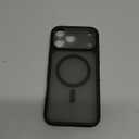 TOCOL for iPhone 17 Pro Max Case, Compatible with Magsafe, Full Camera Protection, Built-in Magnetic Ring, Translucent Matte Phone Case for iPhone 17 Pro Max 6.9 inch (Black)