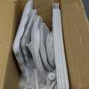 10 Pcs Dessert Table Display Set,3pcs 3 Tier Cupcake Stand,3pcs Plastic Wedding Cake Stands for Party4pcs Cookie Dessert Trayscake Stands for Tea Party Baby Shower White Three Tiered Serving Stand