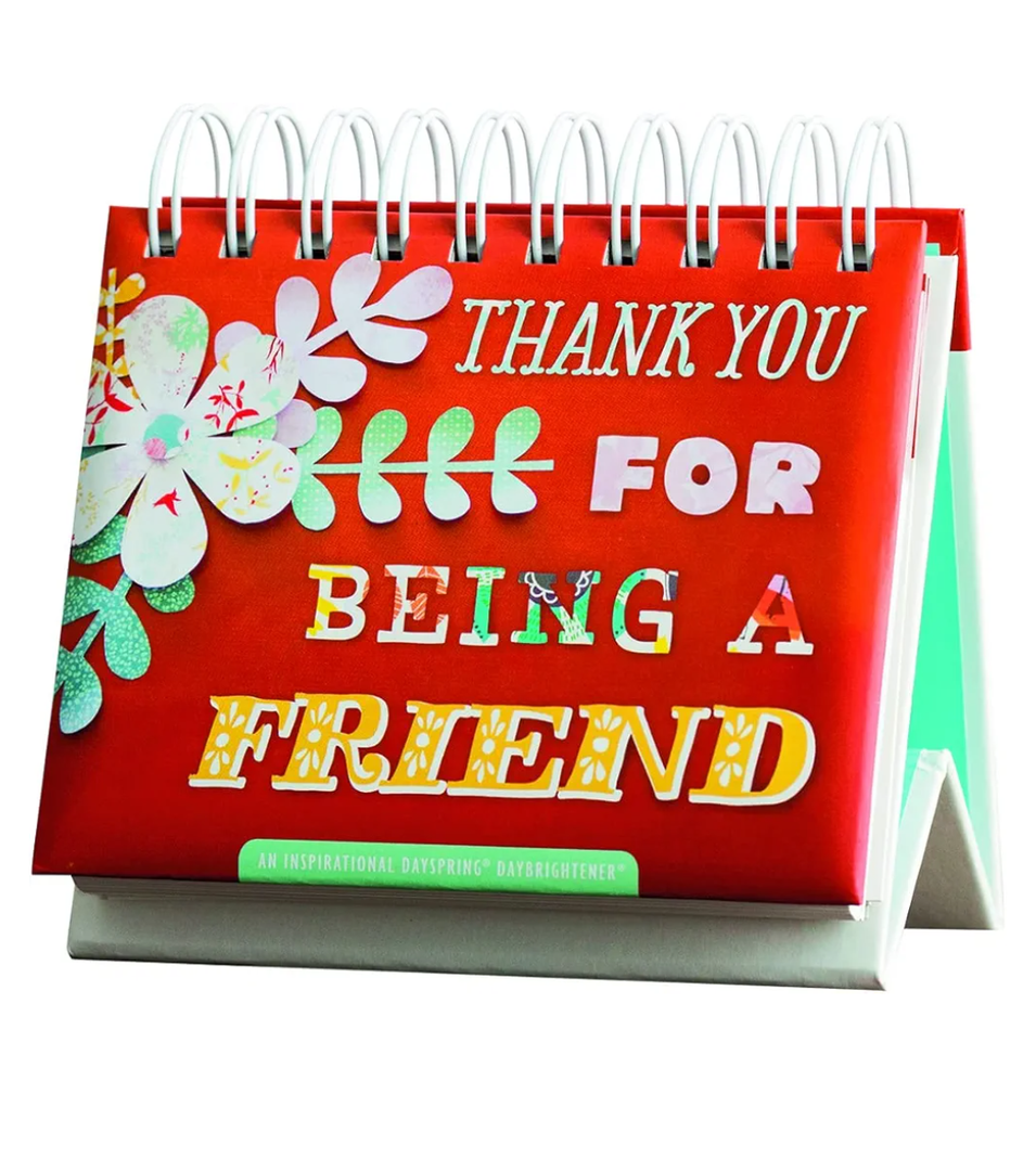 Thank You for Being a Friend - An Inspirational DaySpring DayBrightener - Perpetual Calendar, Set of 2