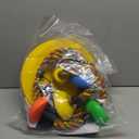 Climbing Rope Tree Swing with Platforms and Disc Swing Seat Set Outdoor Playground Accessories for Kids Including Hanging Strap & Carabiner Rope Swings for Tree Kids Swing Set Accessories