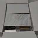 Nightstand Table Lamps for Bedrooms Set of 2 - Touch Bedside Lamp with USB C+A, 3 Way Dimmable Living Room Lamps for End Tables Set of 2, Modern Night Stand Lamps for Bed Side(White&Silver) (Medium(19.6in))