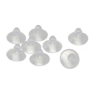 2 x uxcell Rubber Home Desk Glass Transparent Anti-Collision Suction Cups Sucker Hanger Pads (Pack of 8)