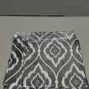 Outdoor Waterproof Throw Pillow Covers 18x18 Set of 4 Black Aesthetic Boho Decorative Cushion Cases for Patio Furniture Garden Porch Bench Couch Sunbrella