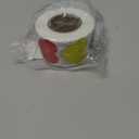 Anwyll Heart Stickers - 500Pcs 1Inch Valentines Day Heart Stickers Glitter Colored Heart Shape Sticker for Reward Classroom Self Adhesive Love Incentive Sticker for Envelope Seal Card Birthday Wedding