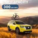 Roof Rack Cross Bars 300lbs Compatible with Nissan Pathfinder 2022 2023 2024 2025 2026 SV SL Platinum with Raised Side Rails,Heavy Duty All-Metal Aluminum Crossbar Luggage Racks Roof Rails