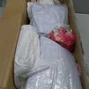 PLULON 2 Pack Teepee Tent for Kids Girl Slumber Party Tent Bulk Kids Sleepover with Inflatable Airbed and Decor Play White Indoor Teepee for Girls Boys