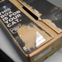 Stainless Steel Cat Litter Box - Metal High-Sided Litter Pan for Cats, Rabbits, and Pets, Non-Stick, Odor-Free, Easy to Clean, Splash-Proof, Sturdy and Durable Indoor Cat Toilet Supplies (17.7" L x 13.8" W x 6" H)