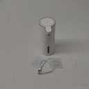 Automatic Foaming Soap Dispenser, 4-Level Adjustable Foam, Wall Mount, USB Rechargeable, 12.8oz/380ml, Touchless Hand & Dish Soap Dispenser for Bathroom, Kitchen, Hotel, Restaurant (White)