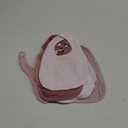 Frienda 8 Pcs Muslin Baby Bibs Cotton Bandana Drool Bibs Bulk for Newborn Infant 6 Absorbent Layers Feeding Accessory (Pink Purple Colors)