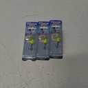Blue Fox Super Vibrax Spinners - Silver Fluorescent Yellow, 0.18 oz, 1 pc, Freshwater Fish, Fishing Lure, Spinner 3Pack