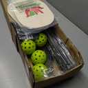 Pickleball Net for Driveway, Portable Pickleball Net System with Regualtion Size 22FT Pickle Ball Net, Outdoor Pickleballs, Carry Bag, Weather Resistant Metal Frame