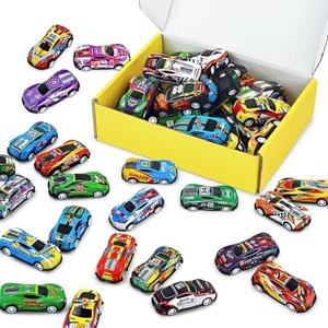 Vileafy 30 Mini Race Cars for Classroom Prizes, Party Favors for Kids 4-8 Years Old, Bulk Small Pull Back Car Toys for Treasure Box, Mini Toys Cars for Boys and Girls Easter Egg Stuffers for Kids