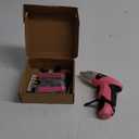 Hi-Spec Electric Screwdriver 27pc 3.6V Pink USB Small Power Screwdriver Set. Cordless & Rechargeable with Driver Bit Set