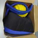 30 Inch Giant Herding Ball with Ball Cover Anti Burst Please Watch VCR for How to Inflation Horse Toys for Horses Entertainment Play, Pump Included(Cute, Blue)