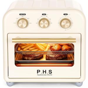 PHS 13 QT Toaster Oven Air Fryer Combo with Mechanical Knobs, Standard