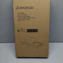 LORYERGO Adjustable Laptop Desk with Cushion, Mouse Pad & Cellphone Slot - Laptop Stand for Bed & Couch, Lap Desk for Home & Office (Black)