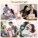 Jdfdexc 4D Wireless Deep Tissue Kneading Neck Massager with Heating Function, Shiatsu and Shoulder Massage Pillow,Back and Leg Pain Relief, Body Muscle Pain Relief.K1632