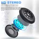 MUSICOZY Sleep Headphones, Bluetooth 5.4 Sleep Mask Headband Headphones Sleeping Eye Mask, Wireless Music Earbuds Earphones with HD Ultra-Thin Stereo Speakers for Side Sleepers Men Women