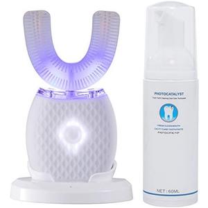 Amazon.com: Martenit Ultrasonic Toothbrush for Adults Automatic Electric Toothbrush Portable Washable Soft Bristles 30s Automatic Timer Wireless Charging Dual-Use for Travel & Home : Health & Household