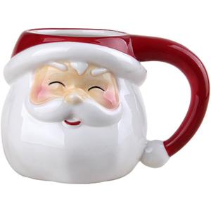 Comfy Hour Joyful Holiday Collection Santa Claus Mugs (1 Count (Pack of 1))