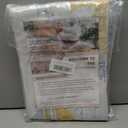 WTHYGB Office Chair Mat for Hardwood Floor Abstract Washable Desk Throw Rug for Rolling Chair Non-Slip Computer Chair Protector 36x60 (Blue Yellow)