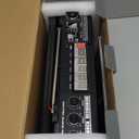 QFX J-220BT Boombox MP3 Conversion from Radio to Cassette with 4-Band (AM, FM, SW1, SW2) Radio with Bluetooth, Rechargeable Battery, Dual 3” Speakers, Built-in Microphone, Recorder, 3-Band Equalizer