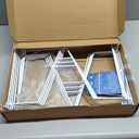 Tall Wire Shelf Dividers for Closet Organization  8 Pack For 16 Inch Wire Shelves Only - Measure Before You Buy - Sturdy and Easy Set-Up with Bonus Rose Gold Hanger