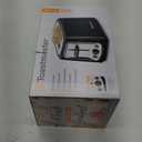 Toastmaster 2-Slice Cool Touch Toaster, black with stainless accent