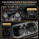 for Wrangler JL JLU 4XE(2018-2026) & Gladiator JT(2020-2026) Center Console Organizer Tray