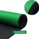 plusvivo Mahjong Mat Anti Slip and Noise Reduction Table Cover for Mahjong Paigow Poker Dominos 32.6" x 32.6"(83cm x 83cm) Green