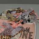 Girls Leopard Print High Chair Banner - Wild One High Chair Decors, Pink Jungle Party Cheetah ONE Year Birthday Decorations, Girls First Year Animal Banners