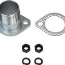 420cc Pr-edator Engine - 1" Threaded Exhaust Flange Compatible With Predator 301 420 340 390 22hp 670 Generator or Other Applications Where a Custom Exhaust