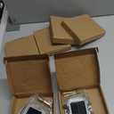 JIGUOOR Solar Deck Lights LED Driveway Lights Solar Powered Dock Light Outdoor IP68 Waterproof Road Markers for Step Sidewalk Stair Boat Garden Ground Pathway Yard (Yellow, 6 Pack)