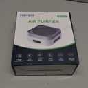 Air Purifier for Home  True HEPA Filter for Pets, Smoke & Allergies | 600 Sq Ft Coverage | Ultra-Quiet & Portable for Bedroom/Travel (1 Pack, Grey White)